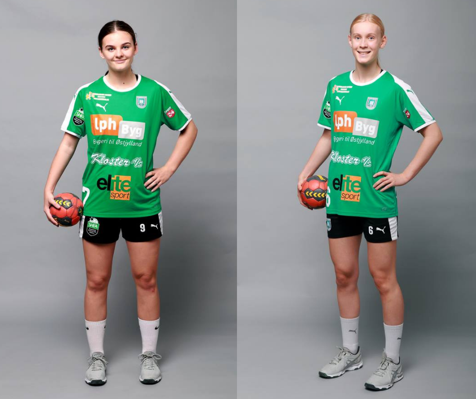 Thea og Alberte ungdomslandshold