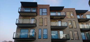 bygning to hoerning raadhuspladsen